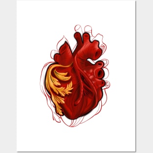 ANATOMIC HEART Posters and Art